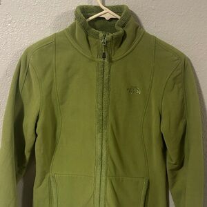 Olive Green Fleece Jacket